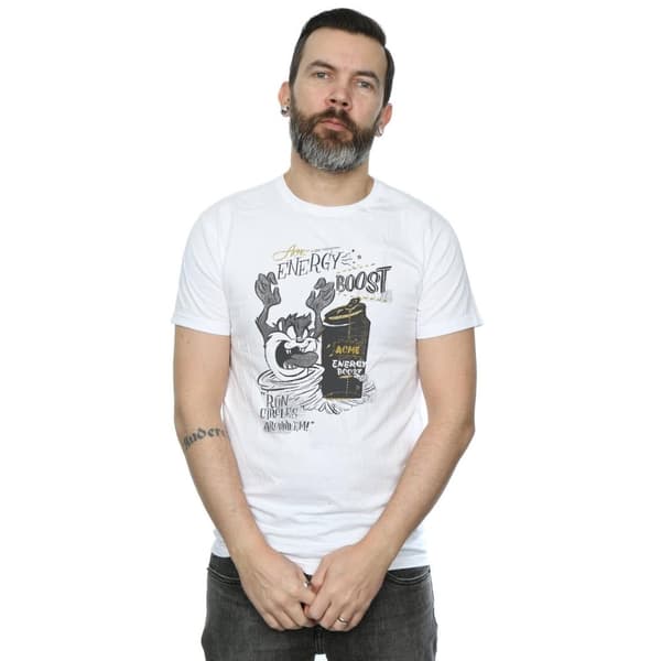 Looney Tunes Mens Taz Energy Boost T-Shirt