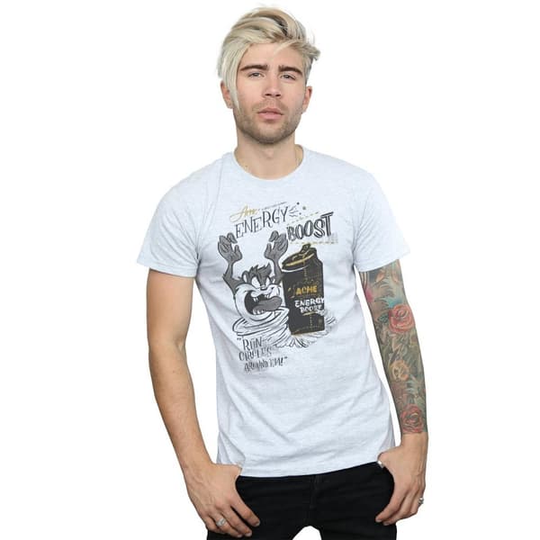 Looney Tunes Mens Taz Energy Boost T-Shirt