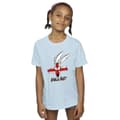 Miniatyrbild 2 av 3: Looney Tunes Coyote England Face T-shirt i bomull för flickor