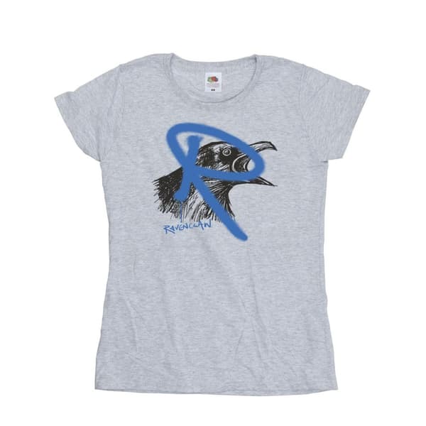 Harry Potter Womens/Ladies Ravenclaw Pop Spray Cotton T-Shirt