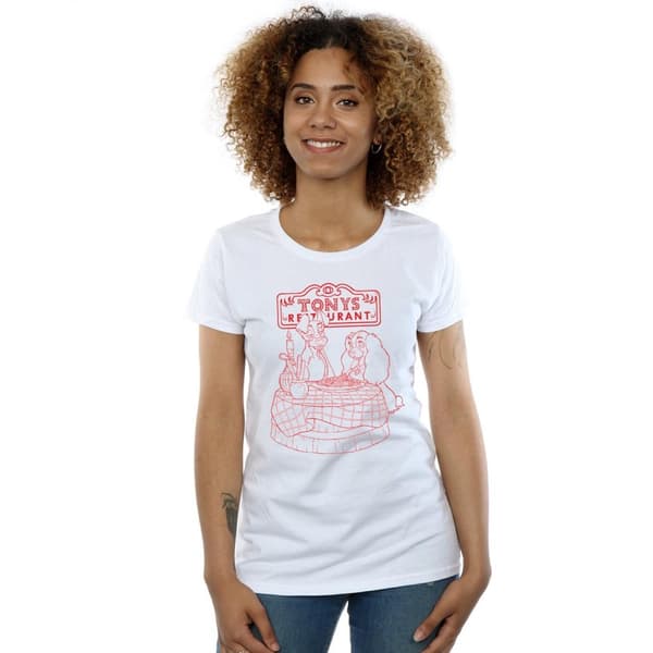 Disney Dam/Lady Lady And The Tramp That´s Amore - Bomulls-T-shirt