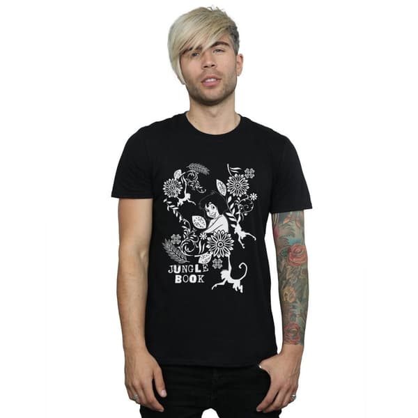 Disney T-shirt med berättelsen om Mowgli i Jugle-boken