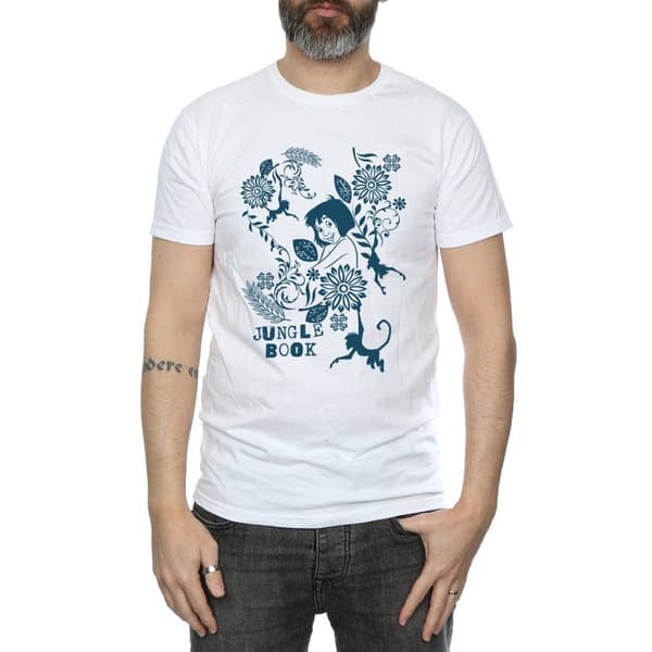 Disney T-shirt med berättelsen om Mowgli i Jugle-boken
