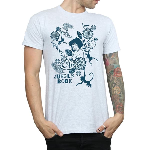 Disney T-shirt med berättelsen om Mowgli i Jugle-boken