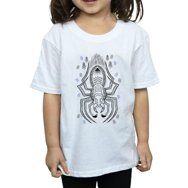 Harry Potter Aragog Line Art bomulls-T-shirt för flickor