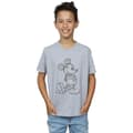 Miniatyrbild 2 av 3: Disney Pojkar Musse Pigg Sketch Kick T-shirt