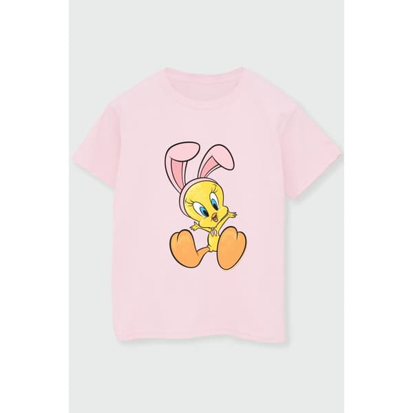 Looney Tunes Tweety Pie Bunny Ears T-shirt i bomull för flickor