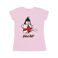 Miniatyrbillede 1 af 3: Looney Tunes Womens/Ladies Daffy England Face Cotton T-Shirt