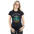 Pikkukuva 2 / 5: Harry Potter Womens/Ladies Slytherin Crest Cotton T-Shirt