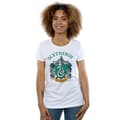 Miniatyrbild 2 av 5: Harry Potter Dam/kvinnor Slytherin Crest T-shirt i bomull
