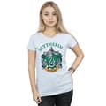 Miniatyrbild 2 av 5: Harry Potter Dam/kvinnor Slytherin Crest T-shirt i bomull