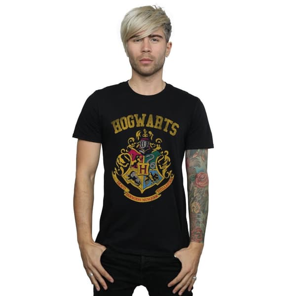 Harry Potter Mens Hogwarts Varsity T-Shirt