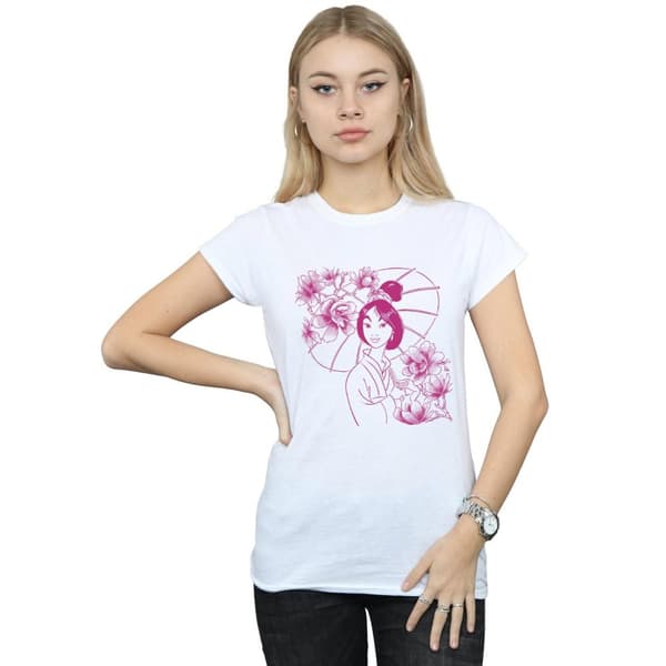 Disney Dam/Lady Mulan Mono Magnolia - T-shirt i bomull