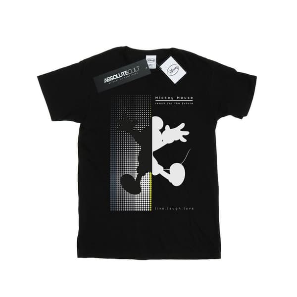 Disney Pojkar Musse Pigg Reach For The Future T-shirt Black 5-6 Years
