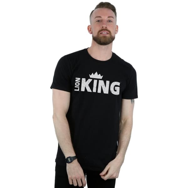 Disney Mens The Lion King Movie Crown T-Shirt