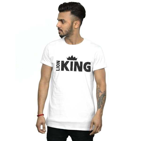 Disney Mens The Lion King Movie Crown T-Shirt