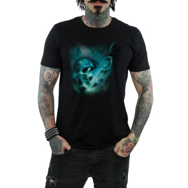 Harry Potter Mens Voldemort Dark Mark Mist T-Shirt