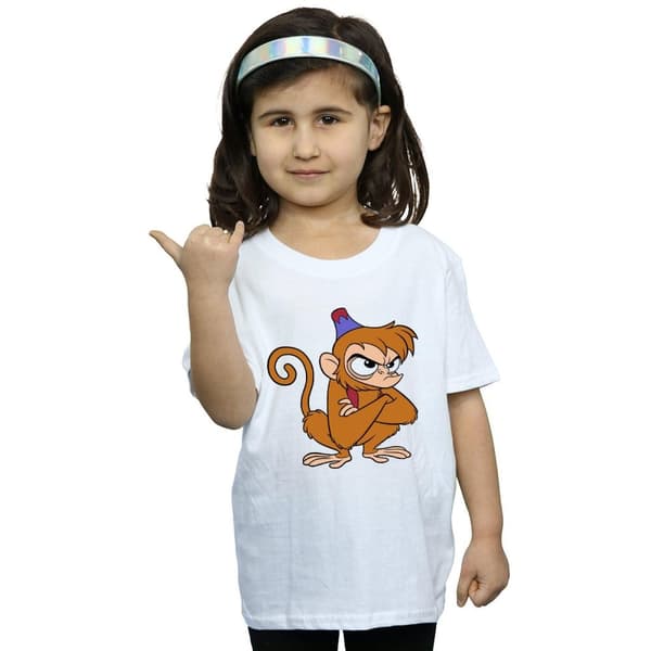 Disney Girls Aladdin Angry Abu Cotton T-Shirt