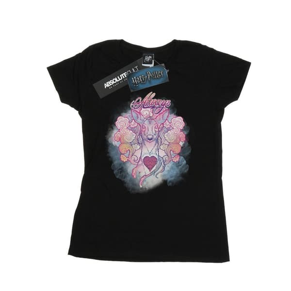 Harry Potter Womens/Ladies Always Doe Cotton T-Shirt