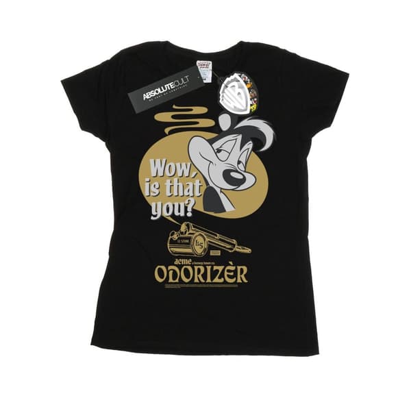Looney Tunes Dam/Tjej Pepe Le Pew Odorizer Bomulls-T-shirt