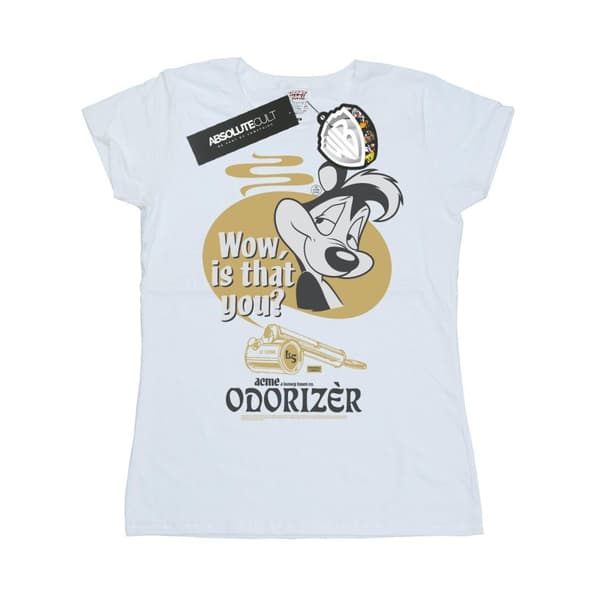 Looney Tunes Dam/Tjej Pepe Le Pew Odorizer Bomulls-T-shirt