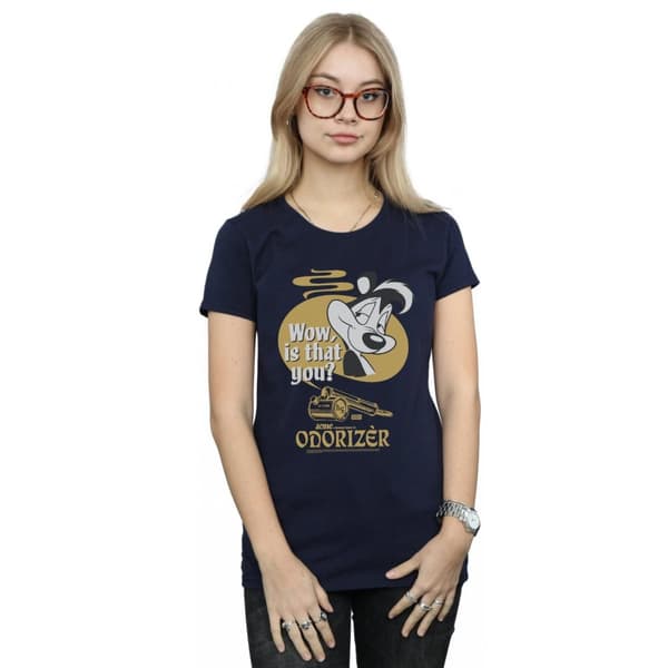 Looney Tunes Dam/Tjej Pepe Le Pew Odorizer Bomulls-T-shirt
