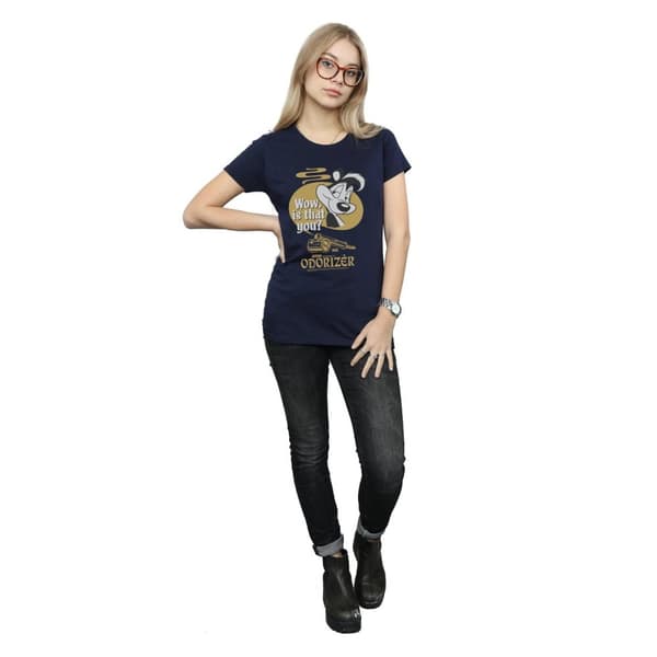 Looney Tunes Dam/Tjej Pepe Le Pew Odorizer Bomulls-T-shirt