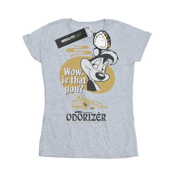 Looney Tunes Dam/Tjej Pepe Le Pew Odorizer Bomulls-T-shirt