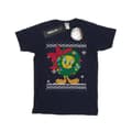 Miniatyrbild 1 av 5: Looney Tunes Dam/Tjej Tweety Pie Christmas Fair Isle Bomull Boyfriend T-shirt