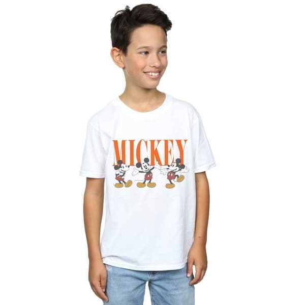 Disney Boys Mickey Mouse Poses T-Shirt