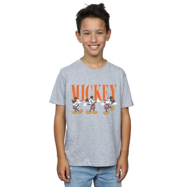 Disney Boys Mickey Mouse Poses T-Shirt