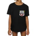 Miniatyrbild 3 av 5: Looney Tunes T-shirt i bomull med fuskficka och kaninansikte för flickor