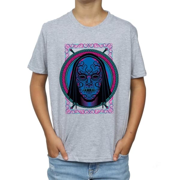 Harry Potter Boys Neon Death Eater Mask T-Shirt