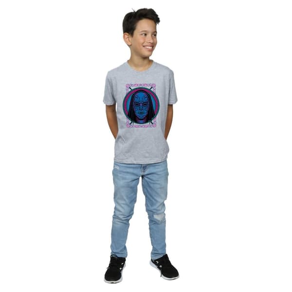 Harry Potter Boys Neon Death Eater Mask T-Shirt