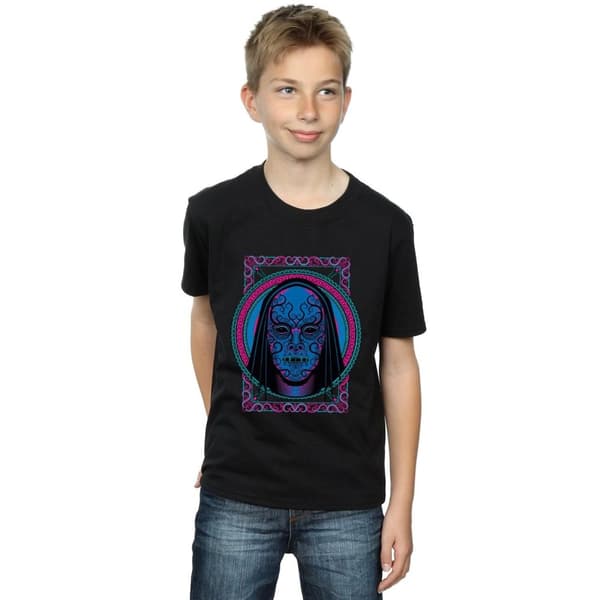 Harry Potter Boys Neon Death Eater Mask T-Shirt