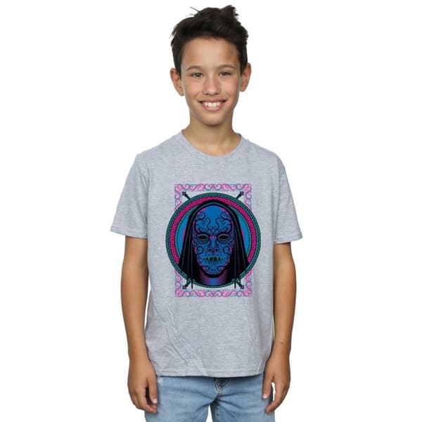 Harry Potter Boys Neon Death Eater Mask T-Shirt