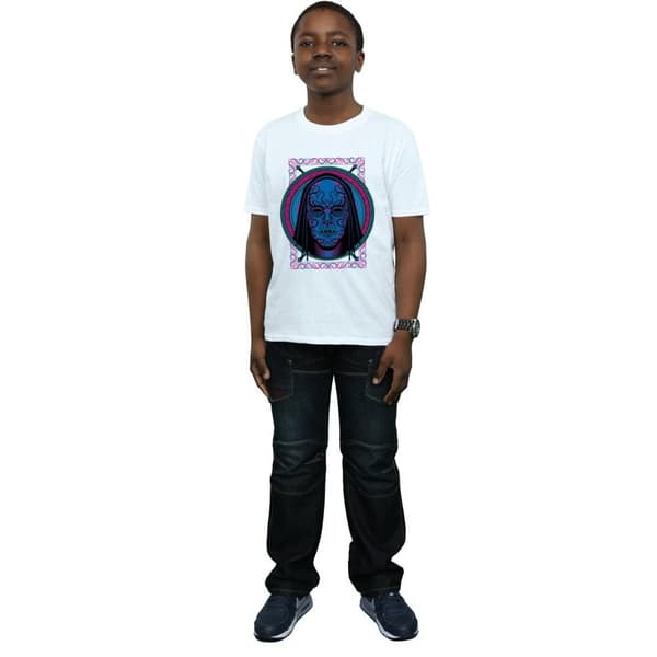 Harry Potter Boys Neon Death Eater Mask T-Shirt