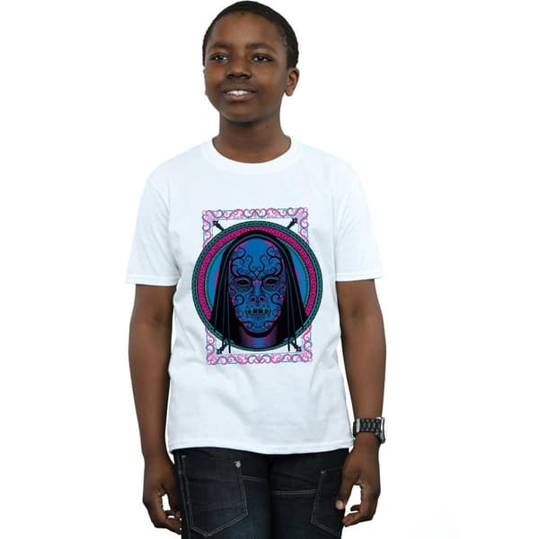 Harry Potter Boys Neon Death Eater Mask T-Shirt