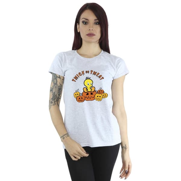 Looney Tunes Dam/Tjej - Twick Or Tweat - T-shirt i bomull