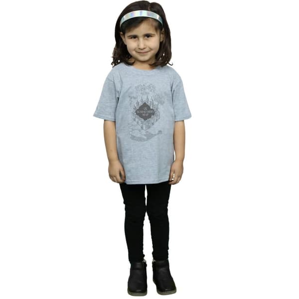 Harry Potter Girls The Marauder´s Map Cotton T-Shirt
