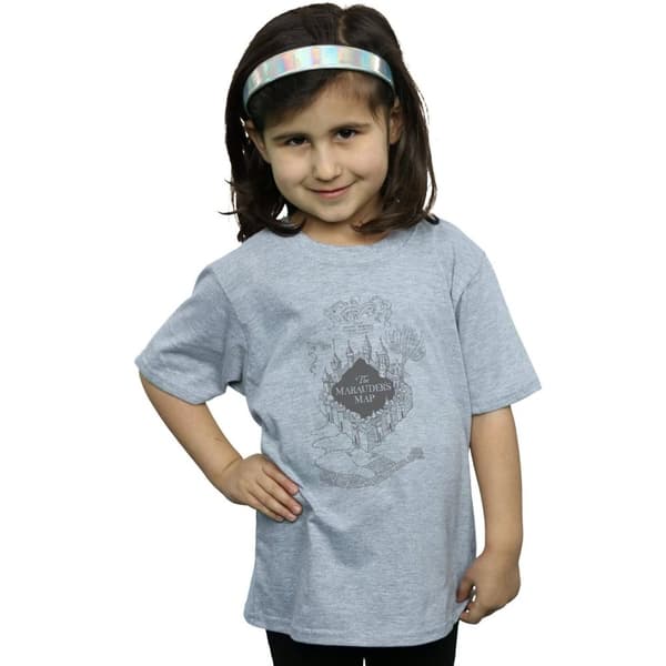 Harry Potter Girls The Marauder´s Map Cotton T-Shirt