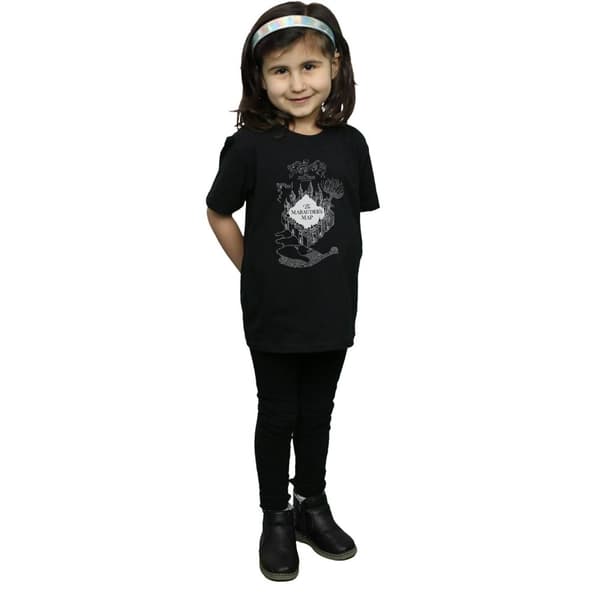 Harry Potter Girls The Marauder´s Map Cotton T-Shirt