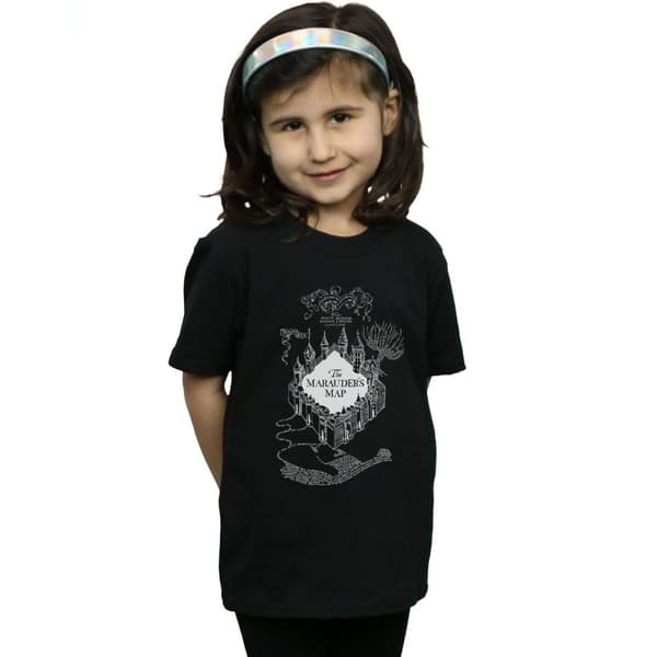 Harry Potter Girls The Marauder´s Map Cotton T-Shirt