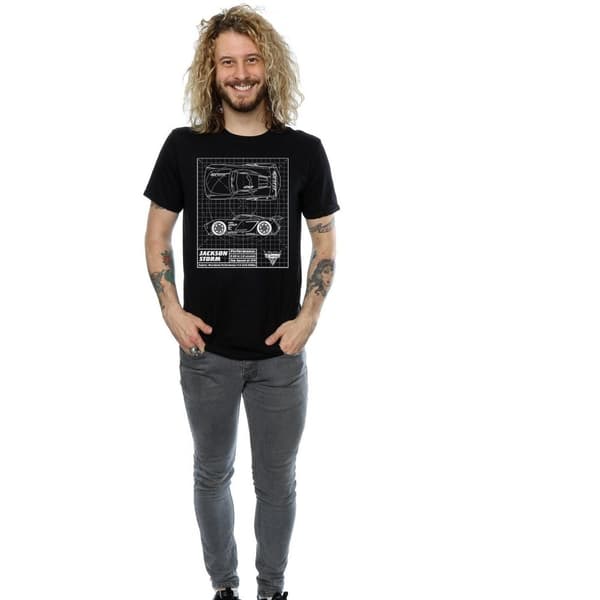 Disney Herr Cars Jackson Storm Blueprint T-shirt