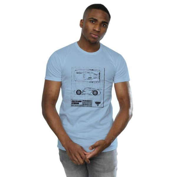 Disney Herr Cars Jackson Storm Blueprint T-shirt