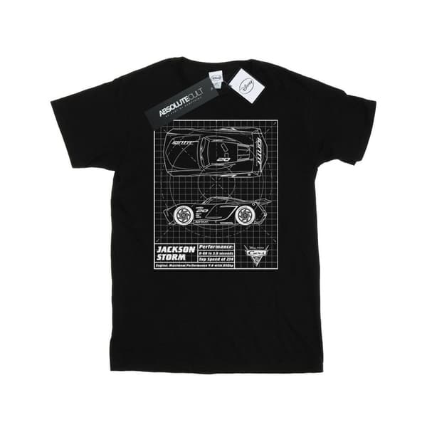 Disney Herr Cars Jackson Storm Blueprint T-shirt