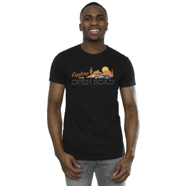 Disney Mens Cars Explore The Open Road T-Shirt