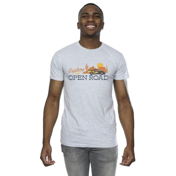 Disney Mens Cars Explore The Open Road T-Shirt