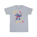 Pikkukuva 1 / 3: Disney Mens Lilo & Stitch Merry Rainbow T-Shirt