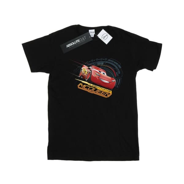 Disney Dam/Tjej Cars Blixten McQueen Boyfriend-T-shirt i bomull